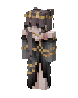 Gilded Queen Minecraft skin