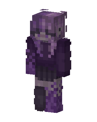 Amethyst Goth Minecraft skin
