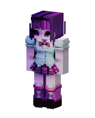 Twilight Sparkle skin, 3D preview