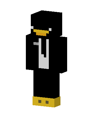 Black Suit Minecraft skin