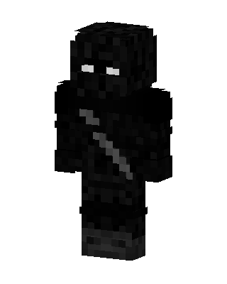Shadow Assassin skin, 3D preview