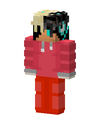 Split Hair Hoodie Minecraft skin