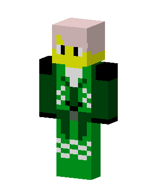 Green Animal skin, 3D preview