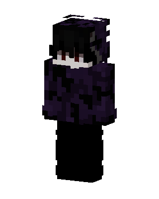 Obsidian Hoodie skin, 3D preview