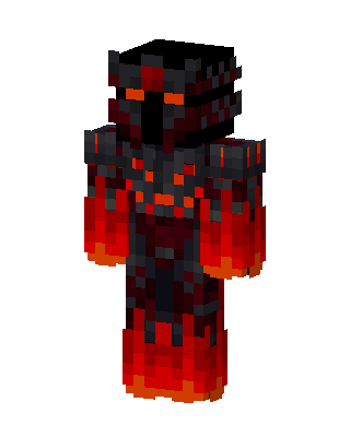 Magma Knight Minecraft skin