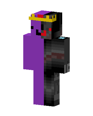 Purple Hero skin, 3D preview