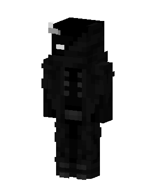 Black Masked Villain Boy Minecraft skin