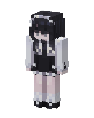 Gothic Maid Minecraft skin