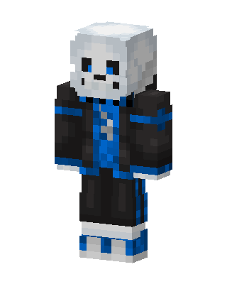 Sans skin, 3D preview