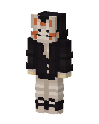 Kitsune Mask Minecraft cat girl skin