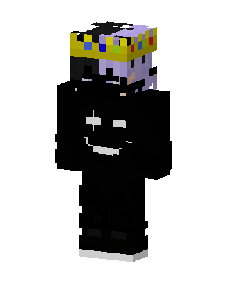 Black King Minecraft black skin