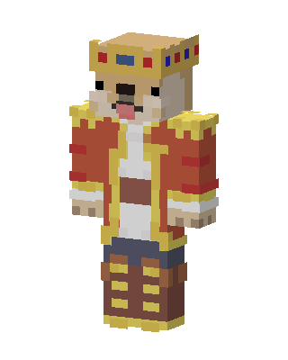 Gold Royal Minecraft skin