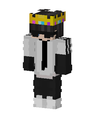 White King Minecraft white skin
