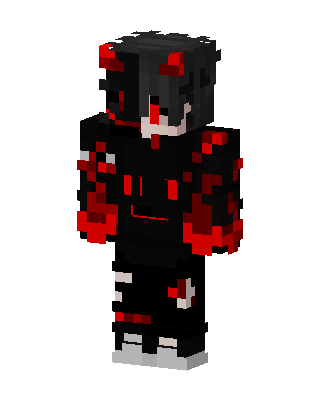 Black Fighter skin, 3D preview