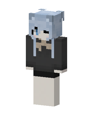 Frost Hoodie skin, 3D preview