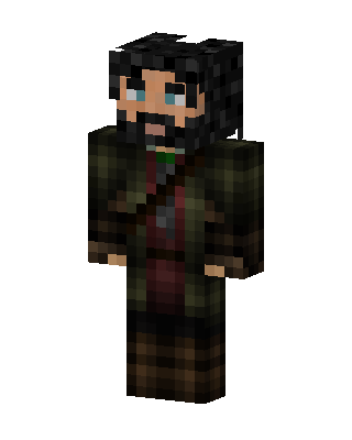 Wandering Wanderer skin, 3D preview