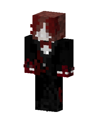 Black Player Boy skin, 3D preview