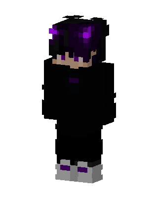 Ender Hoodie Boy skin, 3D preview