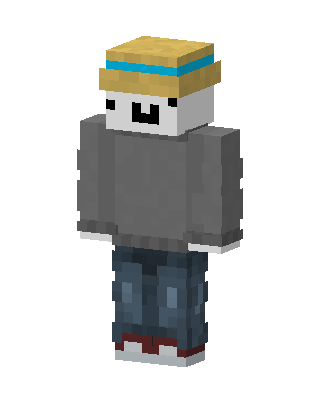 Straw Hat Smiley Minecraft skin