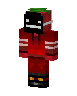 Red Masked Holiday Boy Minecraft skin