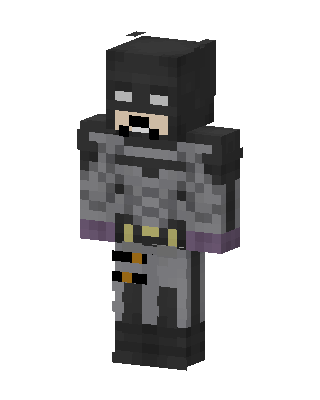 Batman skin, 3D preview