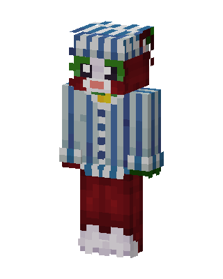 Blue Holiday Minecraft skin