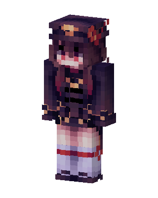 Hu Tao skin, 3D preview