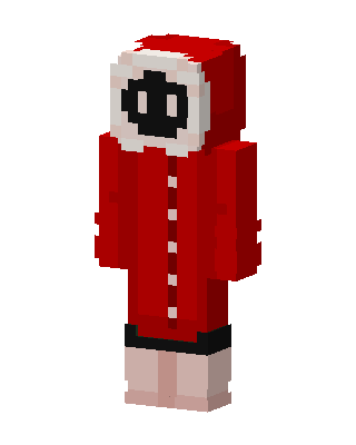 Shy Guy skin, 3D preview