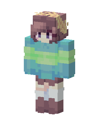 Chara skin, 3D preview