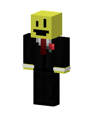 Smiley Groom skin, 3D preview