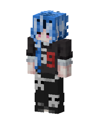 Black Anime Minecraft skin