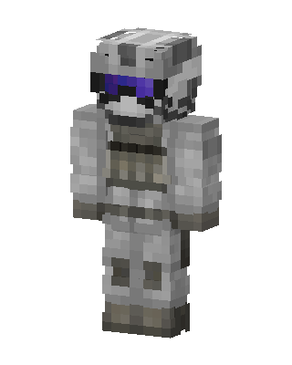 Arctic Operator skin, 3D preview
