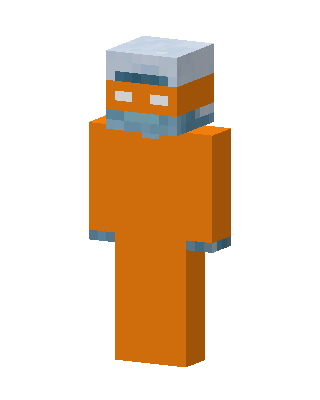Orange Robot Boy Minecraft skin