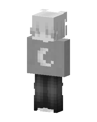 Moon Hoodie skin, 3D preview