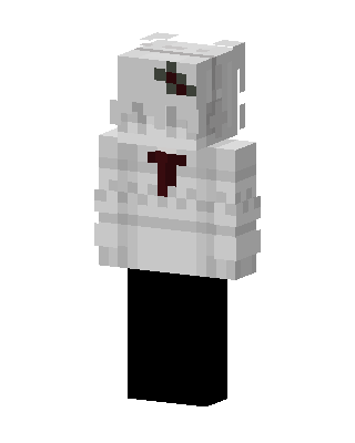 White Mob skin, 3D preview