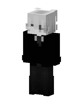 Pale Suit Ghost skin, 3D preview