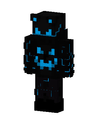 Neon Shadow skin, 3D preview