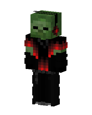 Black Hero skin, 3D preview