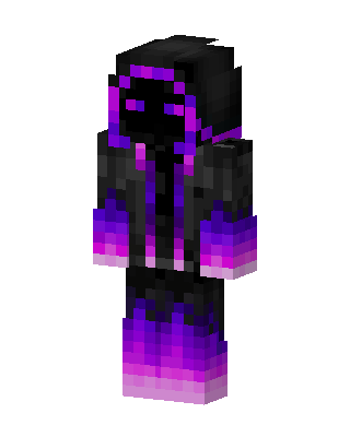 Void Flame Hoodie skin, 3D preview