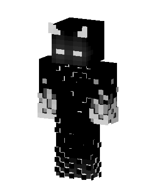 Black Ninja Boy skin, 3D preview