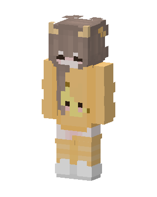 Honey Bear Girl Minecraft skin