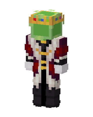 Slime King skin, 3D preview