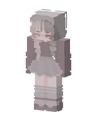 Cozy Bunny Girl Minecraft skin