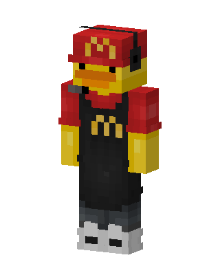 McDuck Worker skin, 3D preview