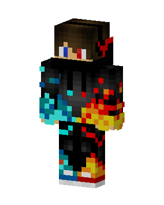 Fire And Ice skin, 3D preview