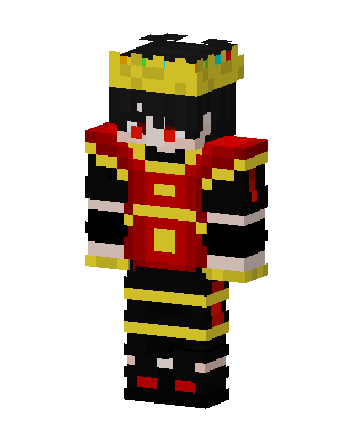 Crimson King Minecraft skin