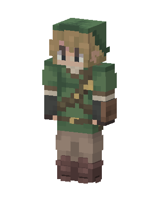 Link skin, 3D preview