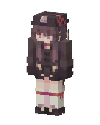 Hu Tao Minecraft skin