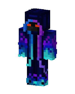 Galaxy Hooded Mage skin, 3D preview