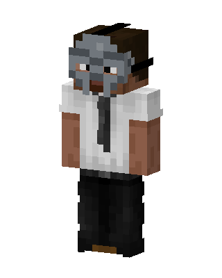 Gladiator Mask skin, 3D preview